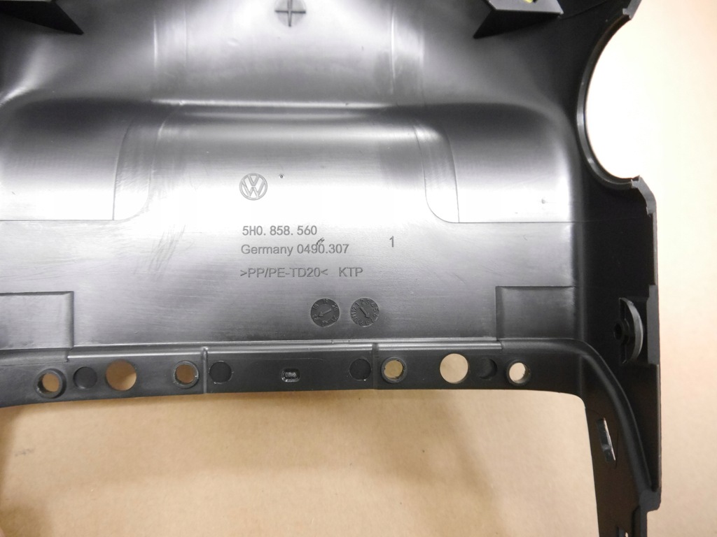 VW Golf 8 VIII Cover de direcție a coloanei 5H0858559D 5H0858560 Product image