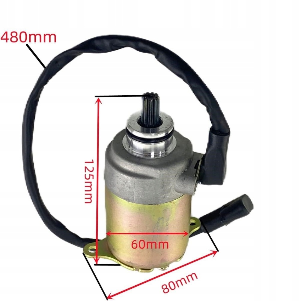 Șurub de montare a releului inelului de etanșare a uleiului demaror, GY6 Product image