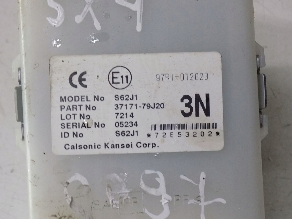 SUZUKI SX4 06-12 Modul blocare 37171-79J20 Product image
