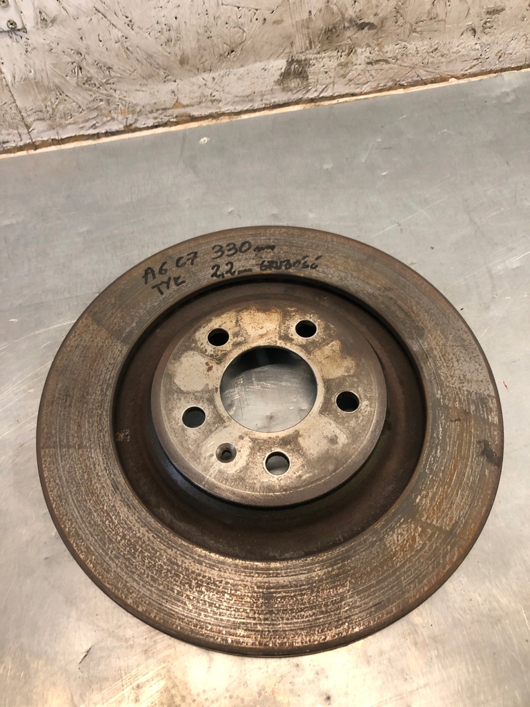 Frâne din spate Audi A6 C7 Clemps Brembo Discuri 330mm Blocuri originale Product image