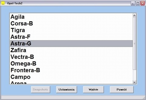 EROARE ȘI EROARE SCANNER OPEL T2+ Diagnosticare sistem OBD2 Service dealership '96-04 Product image