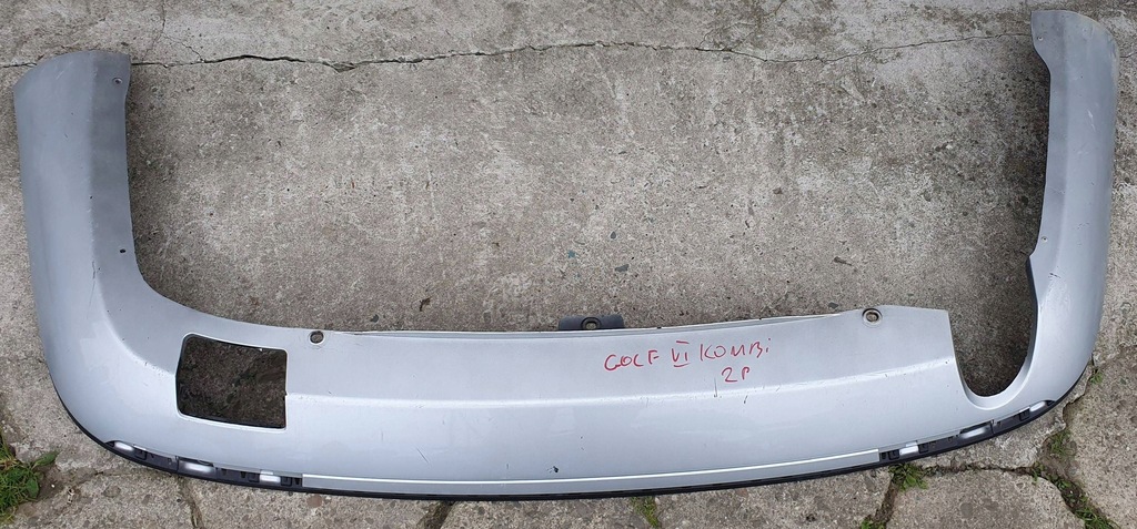 Volkswagen Golf VI 6 1K9 Kombi Spoiler Bara de protecție spate din spate Product image