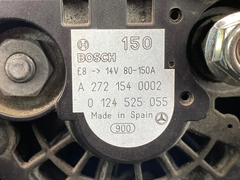 A154 ALTERNATOR MERCEDES W203 W204 W211 M272 2.5 3.0 3.5 A2721540002 Product image