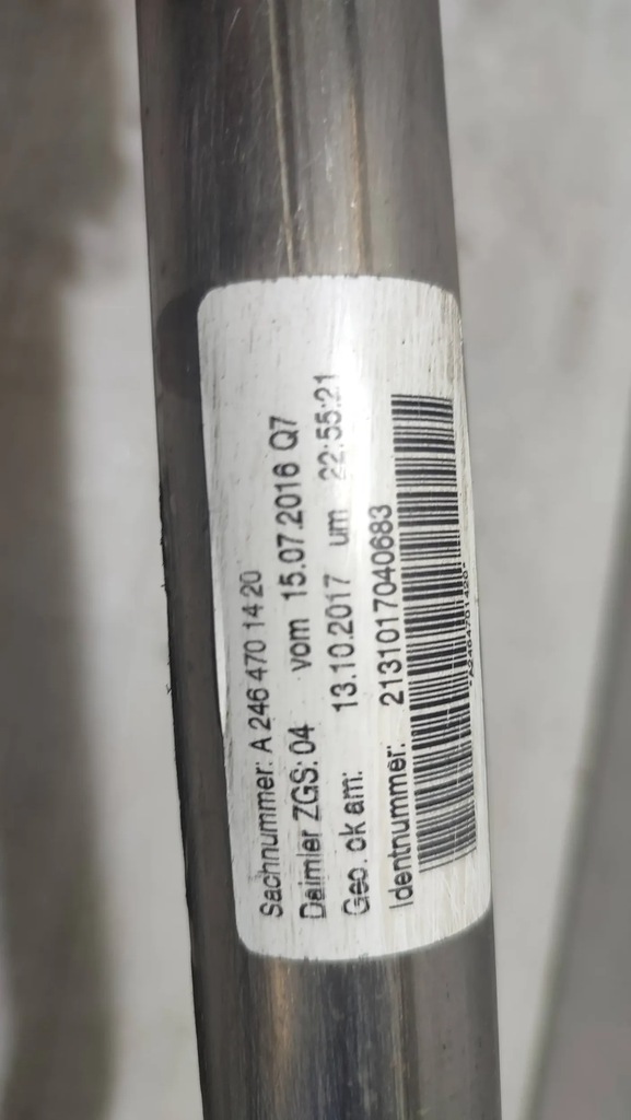 Mercedes-Benz A-klasse W176 17 Conducta de umplere a combustibilului 1.5cdi Product image