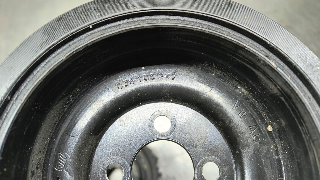 VW Audi Skoda 19TDI Wall Belate 03G105243 Product image
