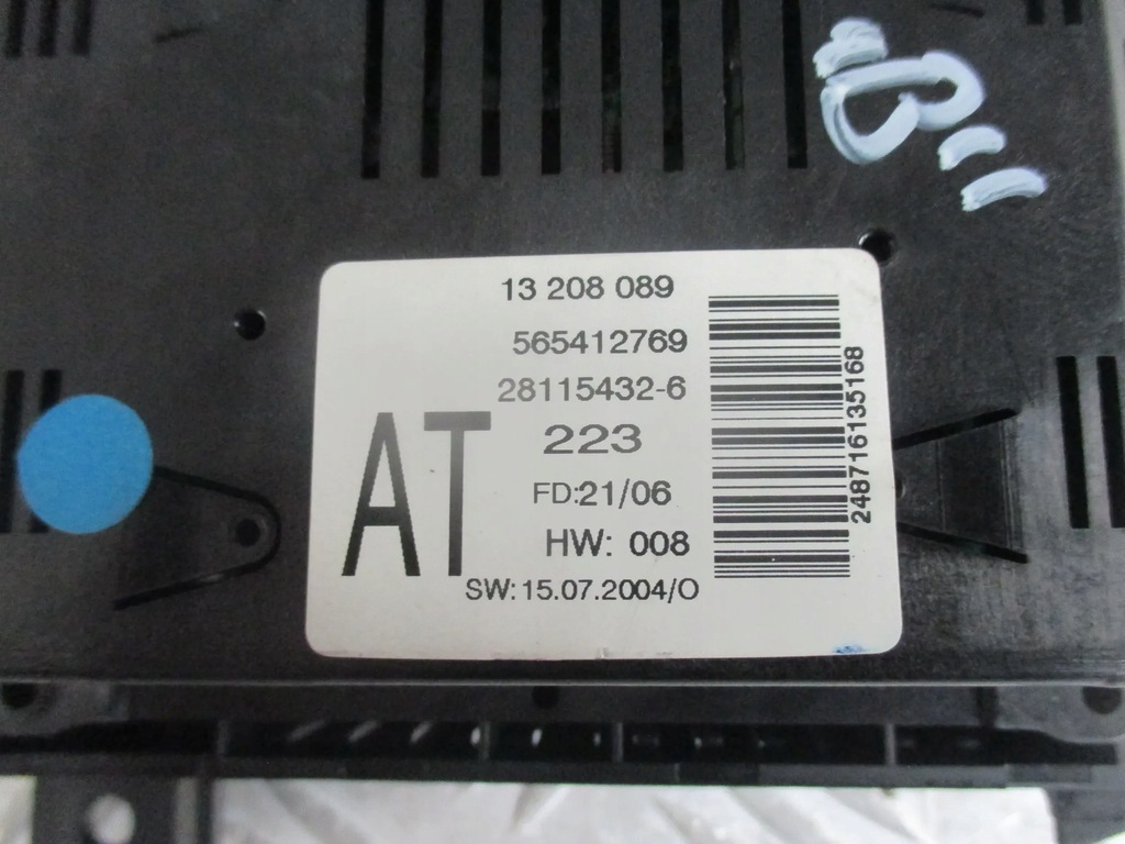 Opel Meriva A 2006 Panouri de control, comutatoare Product image