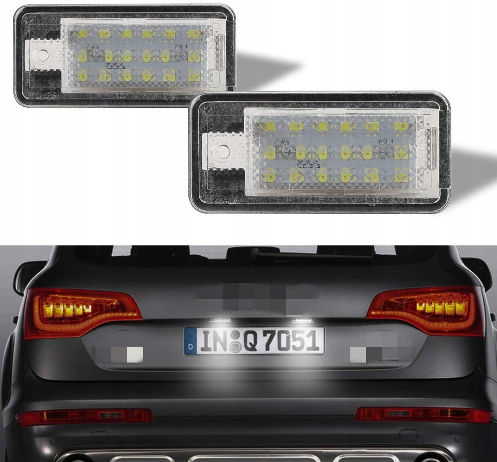 Iluminare plăcuță de înmatriculare 18 SMD AUDI Product image
