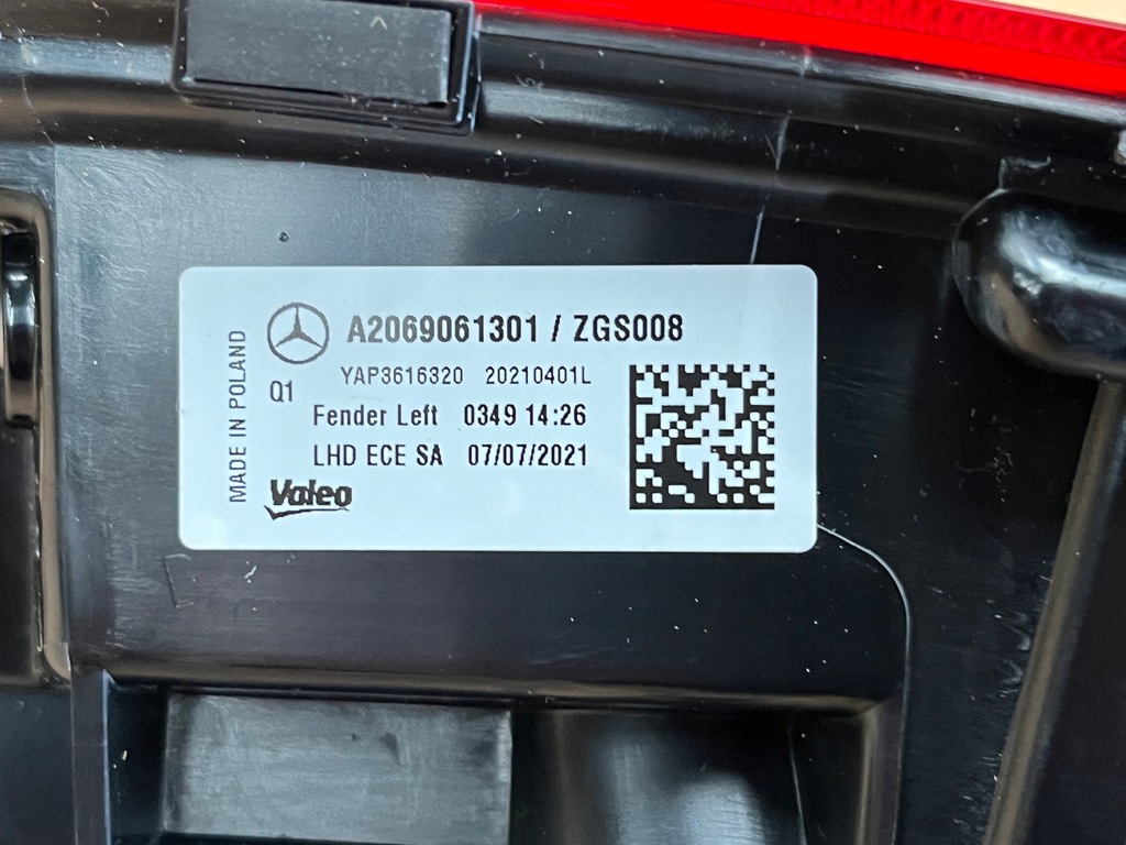 Mercedes C Class Combi 2021-2024 W206 Lămpi cu LED-uri lable Product image