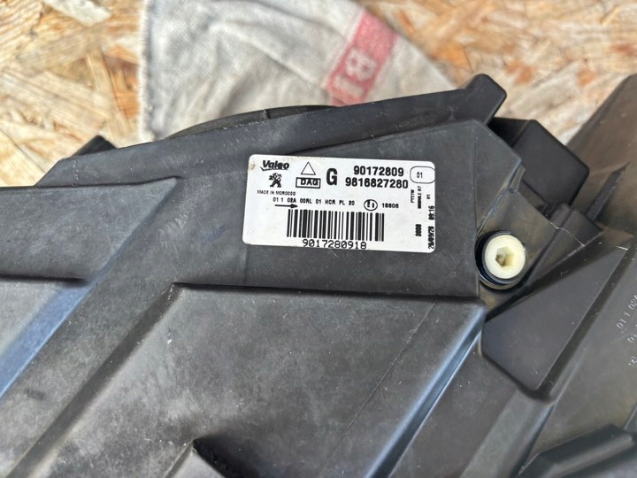 LAMPĂ FATA STÂNGA PEUGEOT PARTNER IV RIFTER 17-22 ani 9816827280 Product image