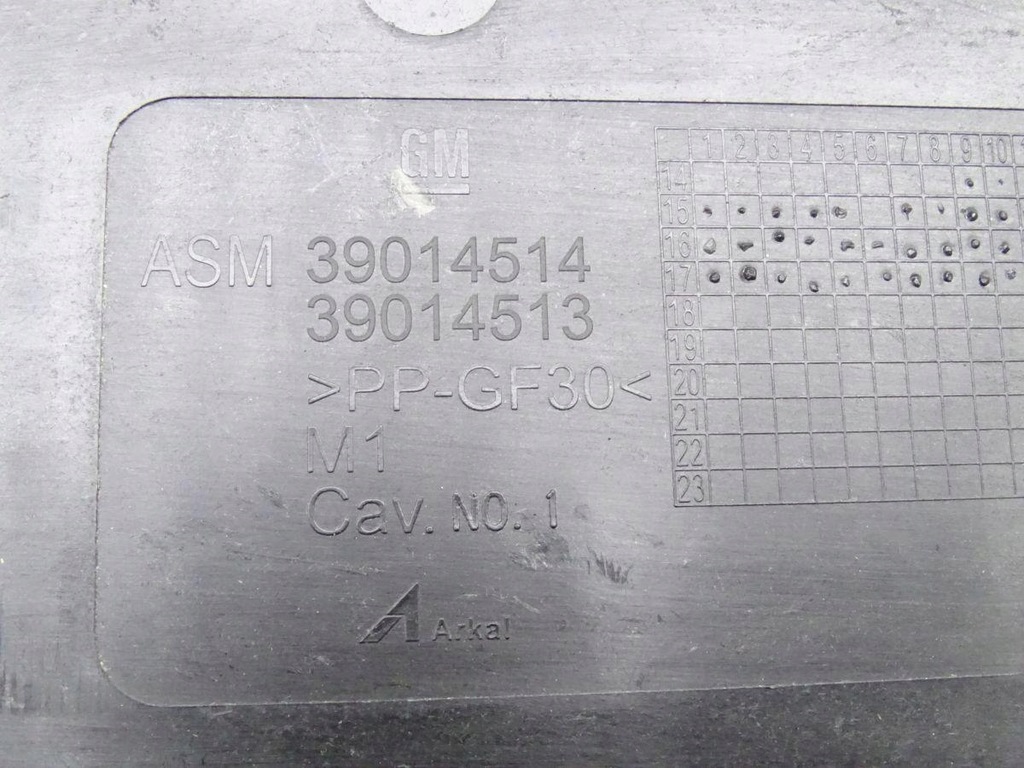 OPEL ASTRA K 15-22 CARCASA BAZĂ BATERIE 39014514 39014513 Product image