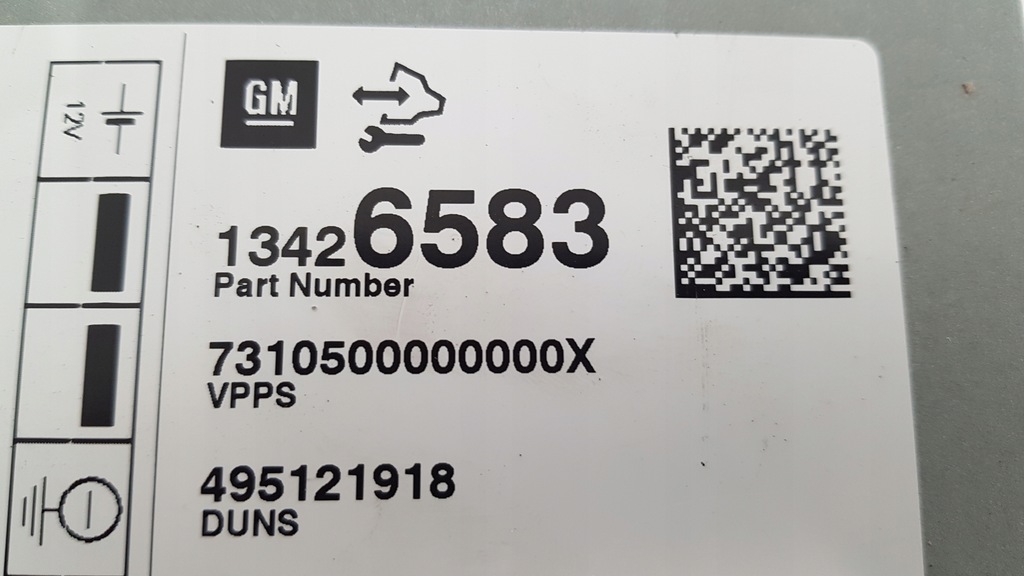 OPEL MOKKA MODUL PDC CONTROLLER 13426583 Product image