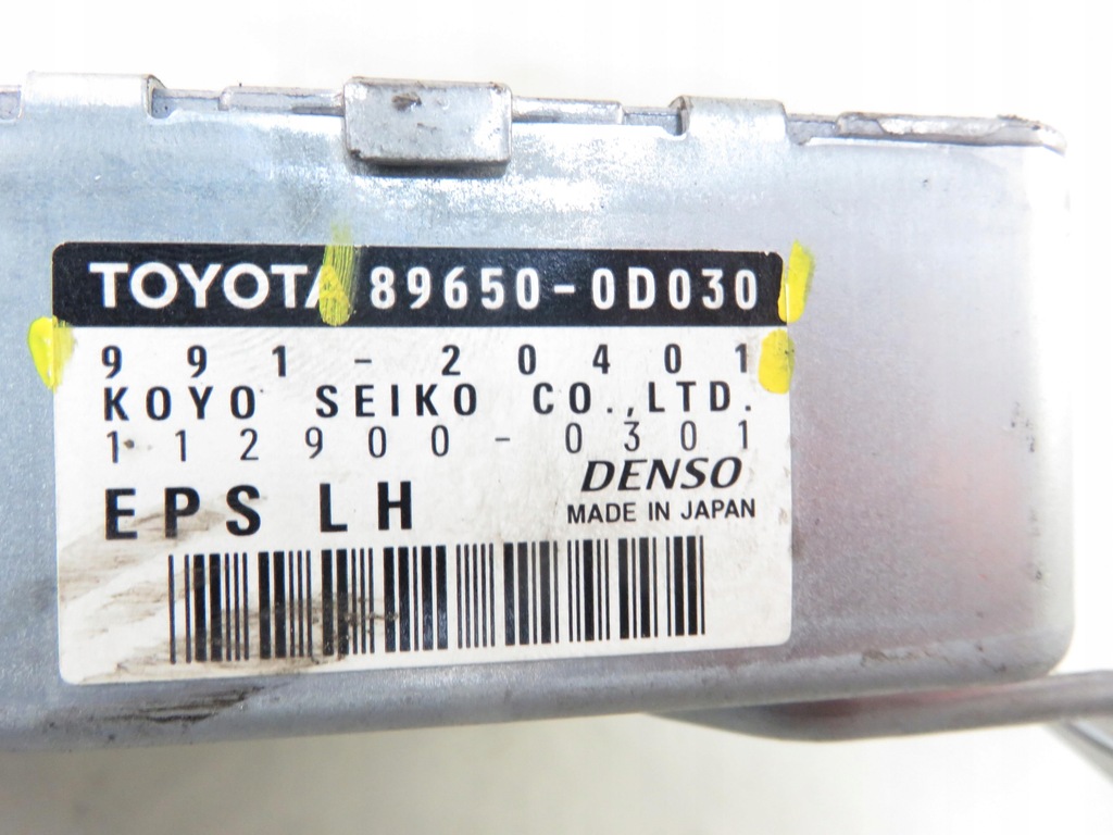 POWER CONTROLLER TOYOTA YARIS I 896500D030 99120401 Product image