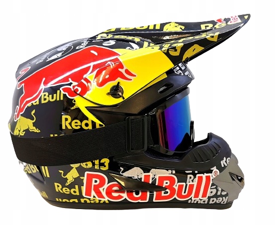 CASCA MOTO ENDURO OFF-ROAD REDBULL Product image