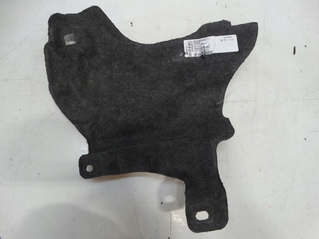 COPERTA SUNETATĂ. MOTOR PEUGEOT CITROEN 9808963180 Product image