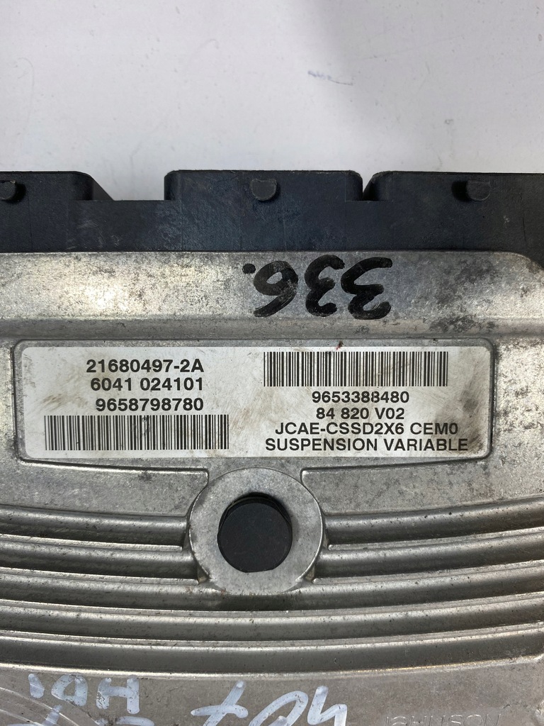 CONTROLLER SUSPENSION PEUGEOT 407 9653388480 Product image