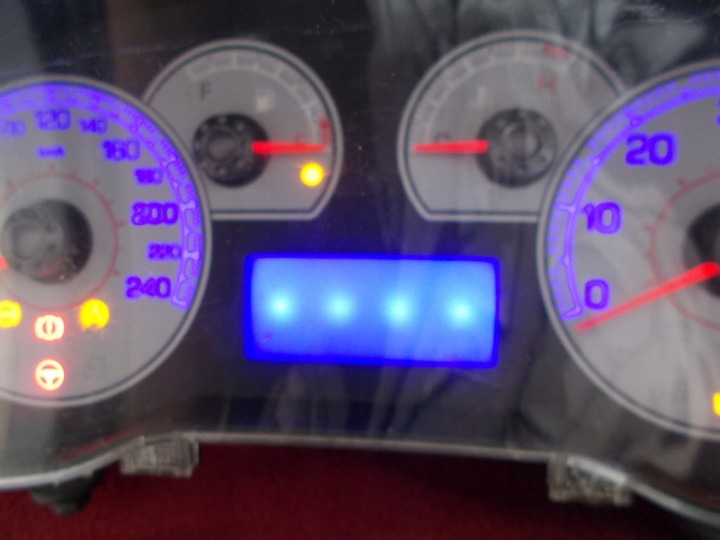 Contor ceasuri Fiat Grande Punto EVO, iluminare din spate schimbată pentru reparație Product image