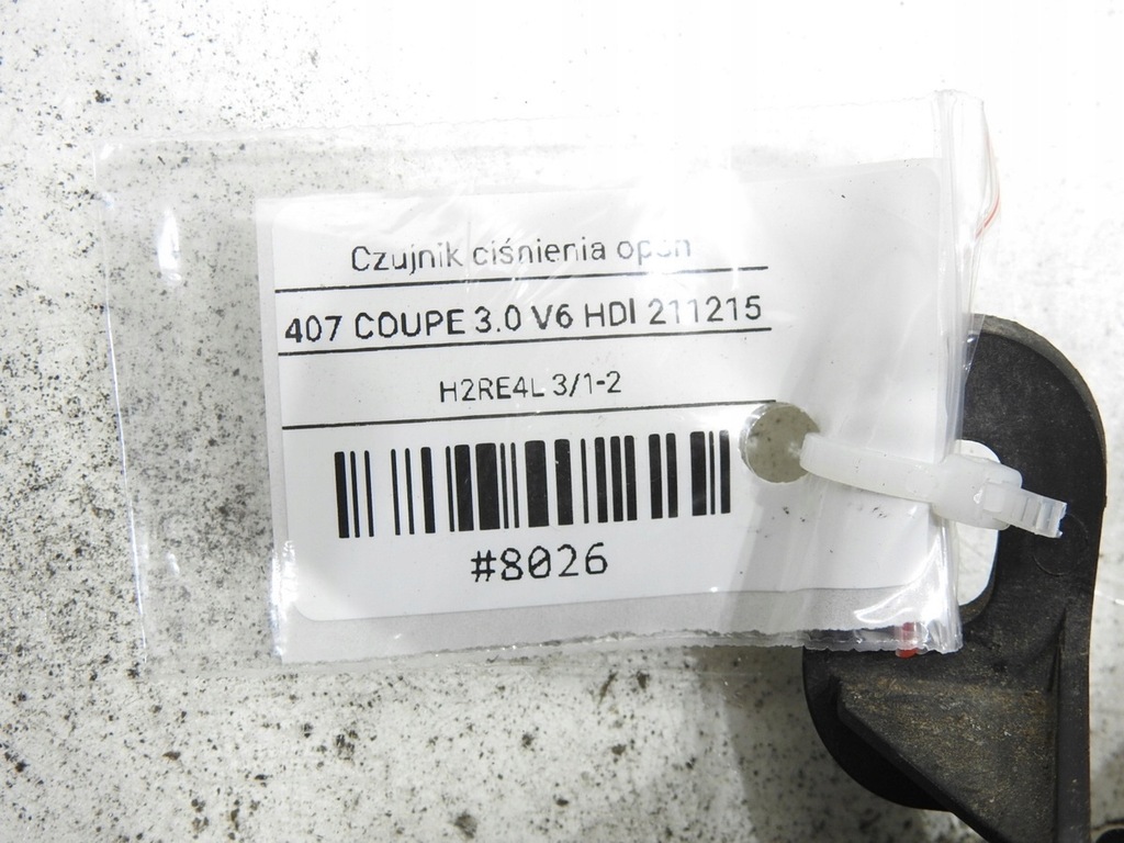 SENSOR PRESIUNE ANVELOPE PEUGEOT 407 9655026480 Product image