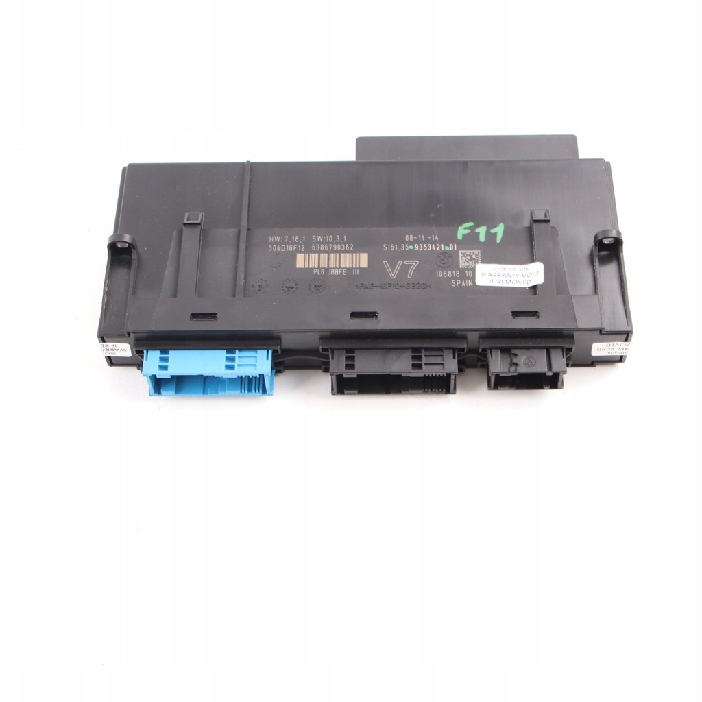 BMW F11 LCI Comfort Controller Modul V7 PL6 JBBFE III 9353421 Product image