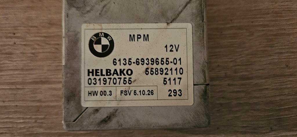 Modul de pompă de combustibil BMW 55892110 6135-6939655-01 Product image