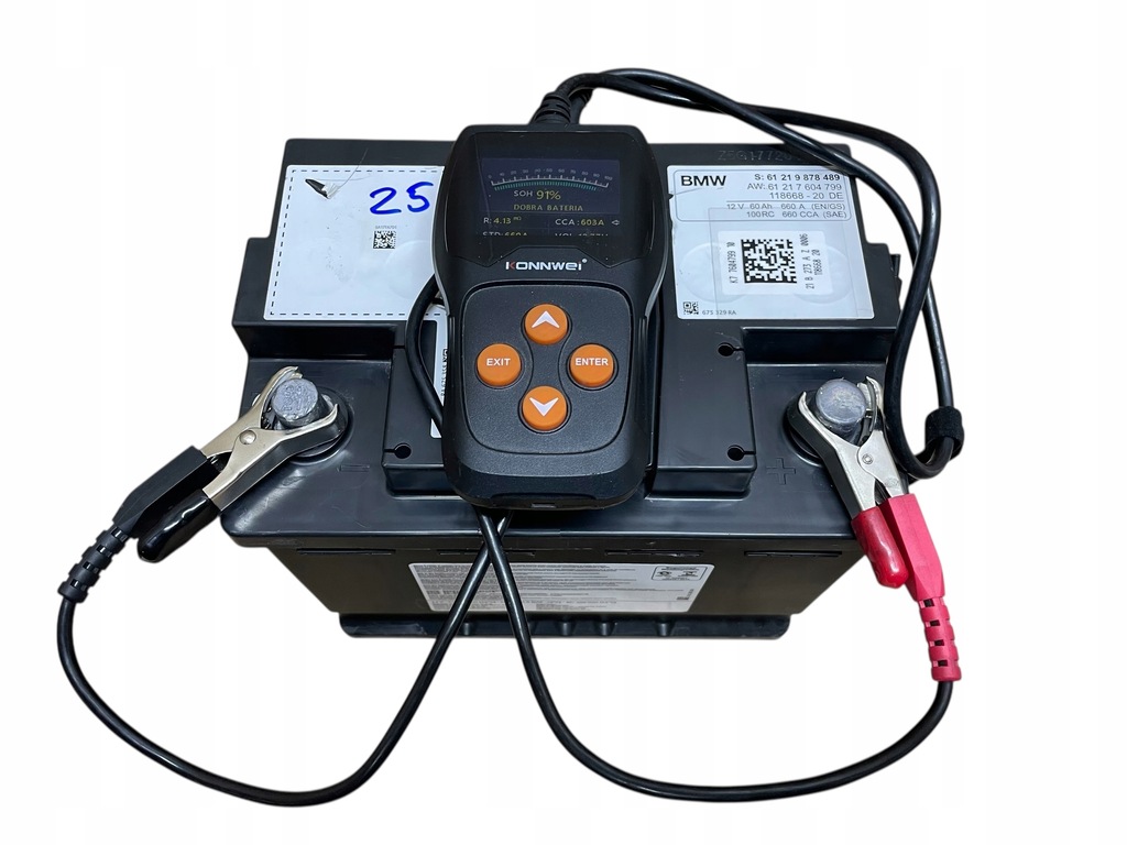 AGM START-STOP 12V 60AH 660AH BMW 2021R BATERIE Product image