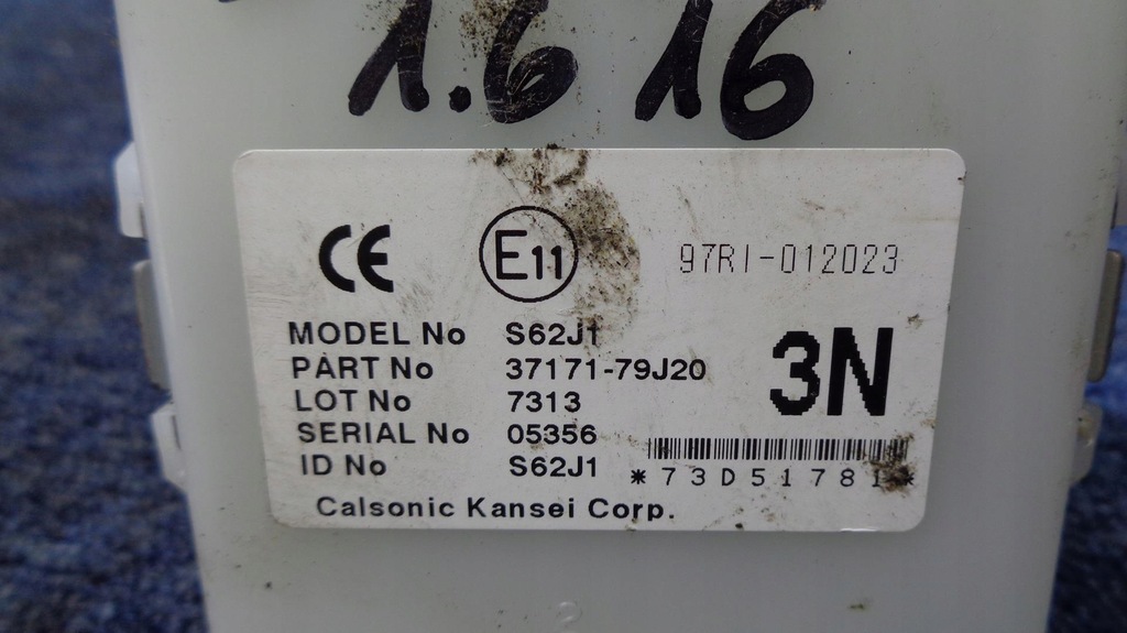 MODUL CONTROLLER BLOCARE 37171-79J20 FIAT SEDICI SUZUKI SX4 2006-2014 Product image
