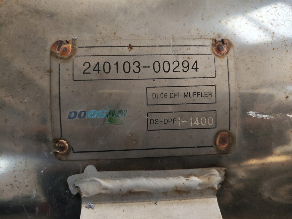 DPF Complete 240103-00294 Doosan DL06 Product image