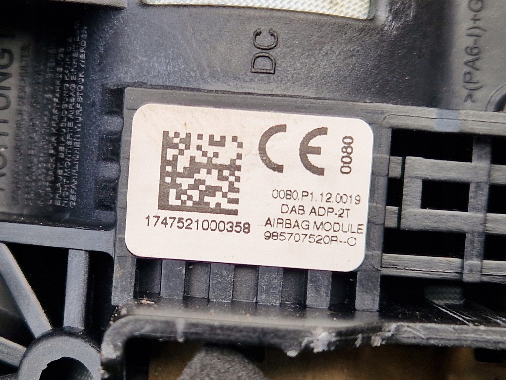 Renault Kangoo II III Perna șofer de lift 985707520R   2013 Product image