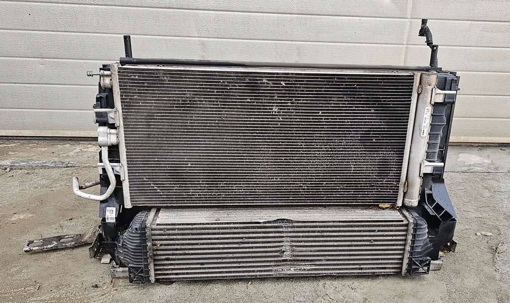 MINI COOPER F54 F55 F56 F57 SET RADIATORE INTERCOOLER VENTILATOR DIESEL Product image