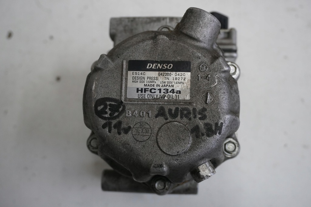 TOYOTA AURIS 2 II 1.8 HYBRID LEXUS CT200 COMPRESOR AER CONDITIONAT 042200-0420 Product image
