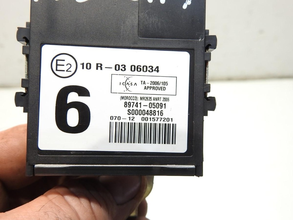 TOYOTA AVENSIS III CONTROLLER CENTRALĂ MODUL T27 89741-05091 Product image