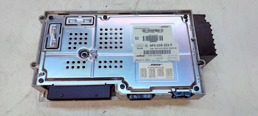 AMPLIFICATOR BOSE AUDI A6 C6 4F0035223F 4F0910223F FUNCTIONAL Product image