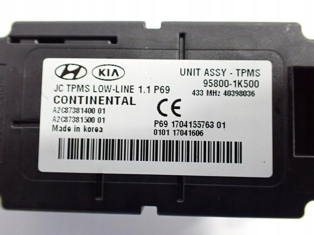 SENSOR DE PRESIUNE 95800-1K500 HYUNDAI IX20 17R Product image