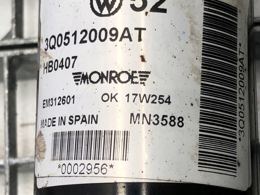 AMORTIZOR STANGA SPATE VW ARTEON Hatchback 3Q0512009AT 2.0 Product image