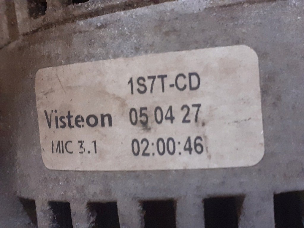 1S7T-CD FORD Alternator Product image