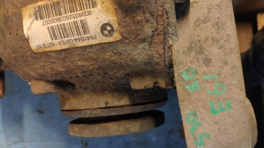 BMW E60 530xd diferential axa diferential 7541544 2,65 Product image