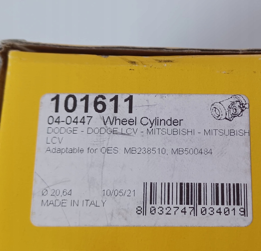 CILINDRU FRANA MITSUBISHI L300 DREAPTA STÂNGA Product image