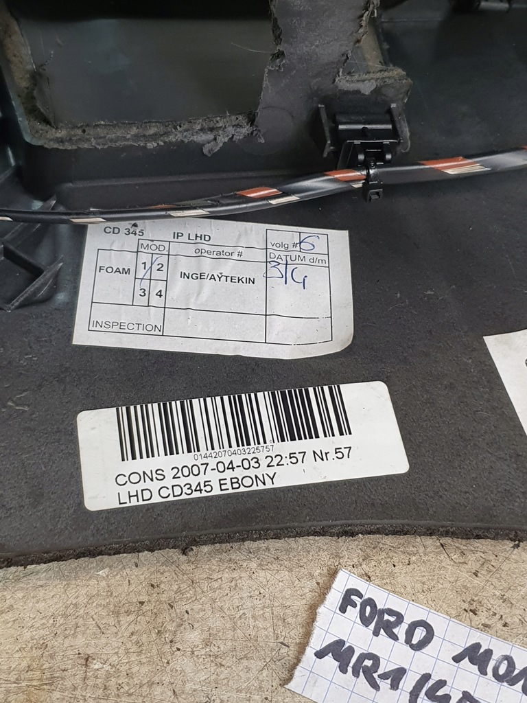 CONSOLA CENTRAL TUNEL OE 7S71-A045A20-AX FORD MONDEO MK4 07 UE Product image
