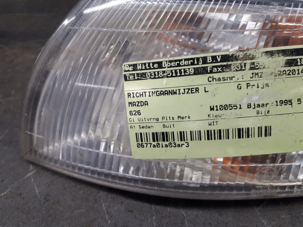 210-61612 Semnalizator dreapta mazda 626 IV KOITO Product image