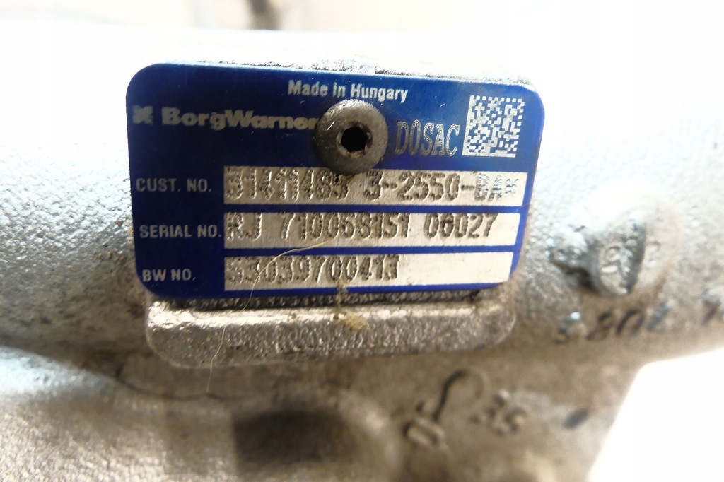 VOLVO XC60 I S60 II S80 II V60 2.0 T5 B4204T11 TURBOCOMPRESATOR pentru reg. Product image