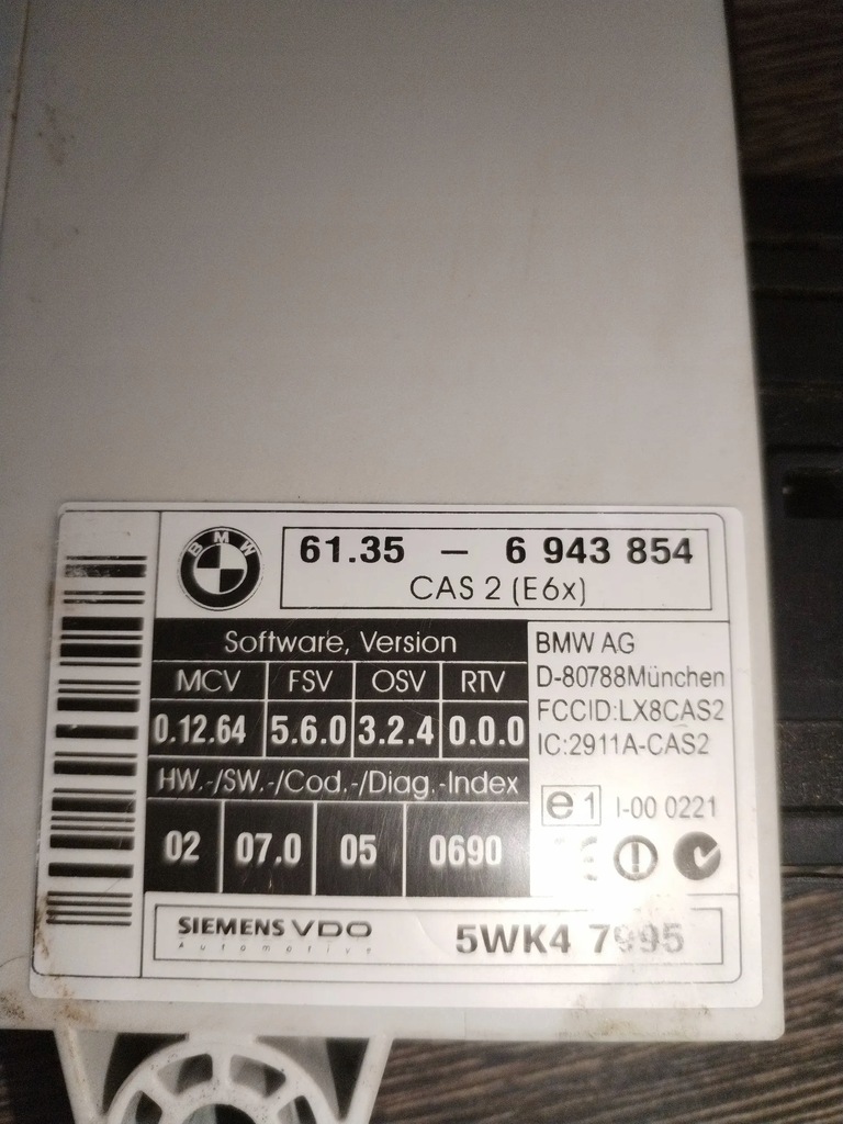 Controlere BMW 5 E60 E61 2004 Product image