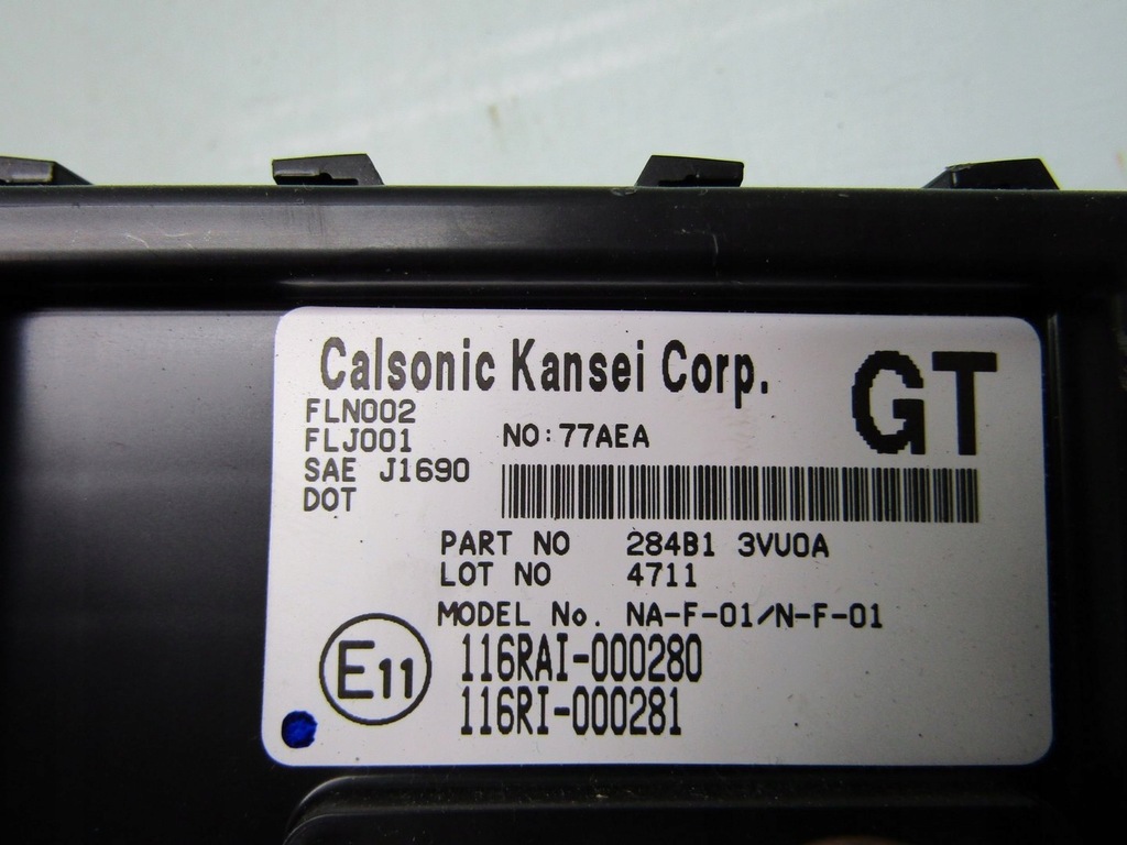 CONTROLER MODUL MICRA K13 14R BCM 284B13VU0A Product image