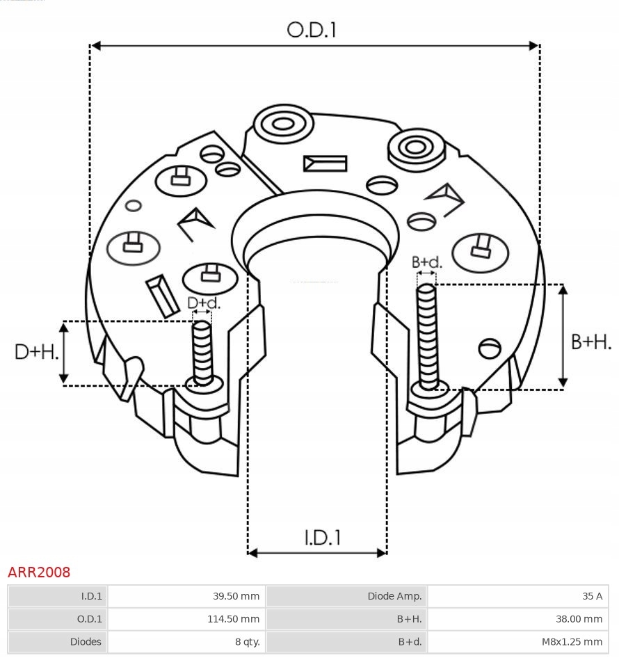 AS-PL arr2008 redresor Product image