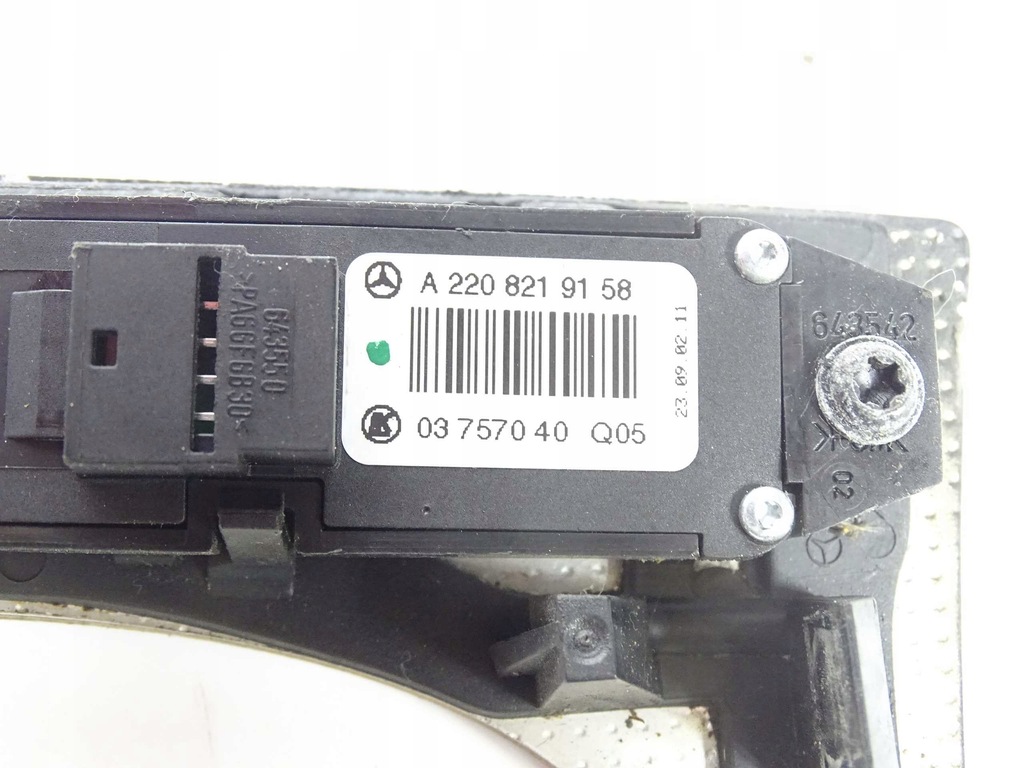 Mercedes Clasa S W220 CADRU SELECTOR DE VITESE DE LEMN Product image
