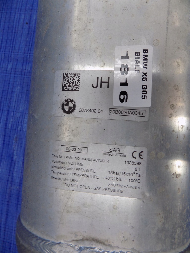 REZERVOR DE PRESIUNE AER BMW X5 G05 20R Product image