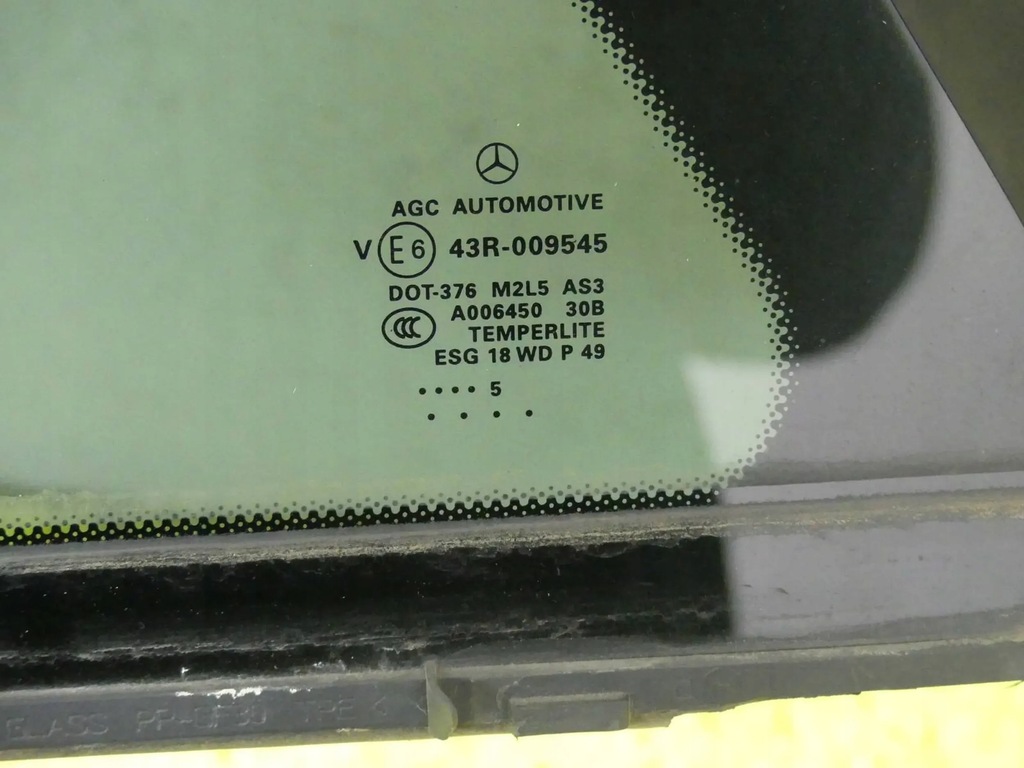 Geam Ușă Spate Stânga GLE W166 15 ani - Original Product image