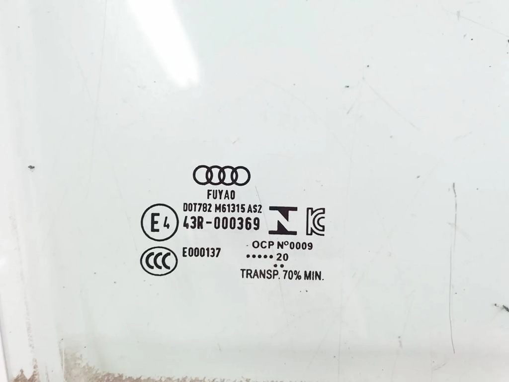 Audi A3 8Y 2021 Sportback Geam portiera spate dreapta Product image