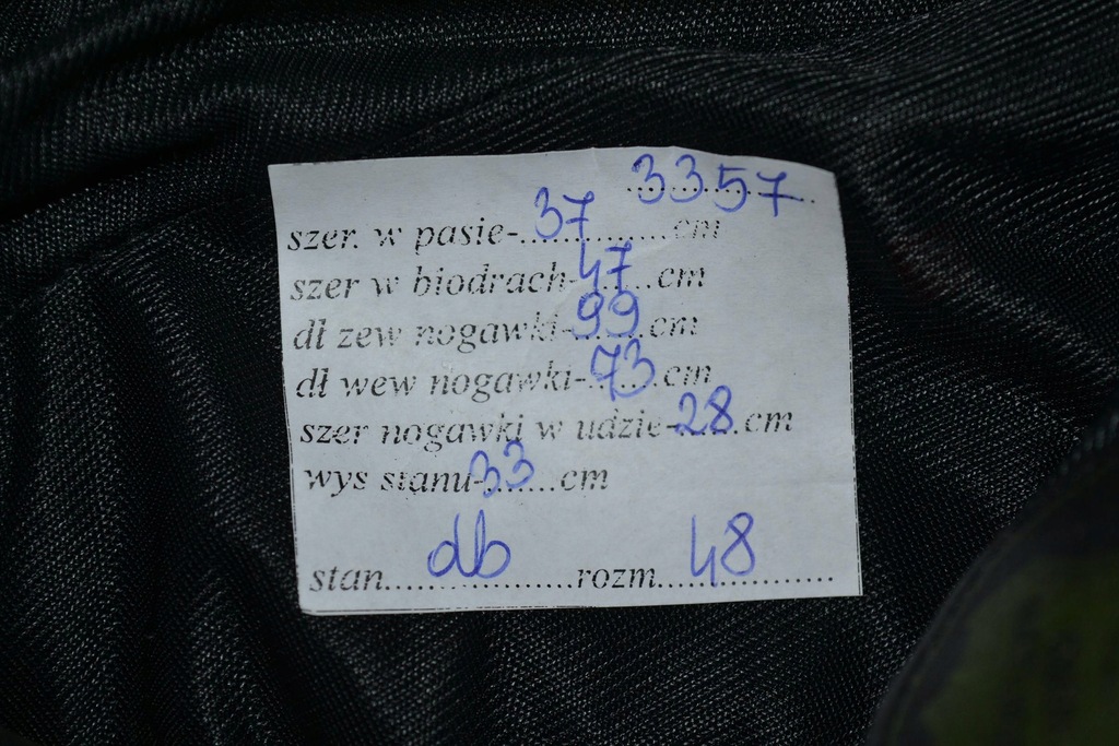 POLO BĂRBAȚI PANTALONI MOTOCICLETA PIELE CHOPPER 48 S Product image