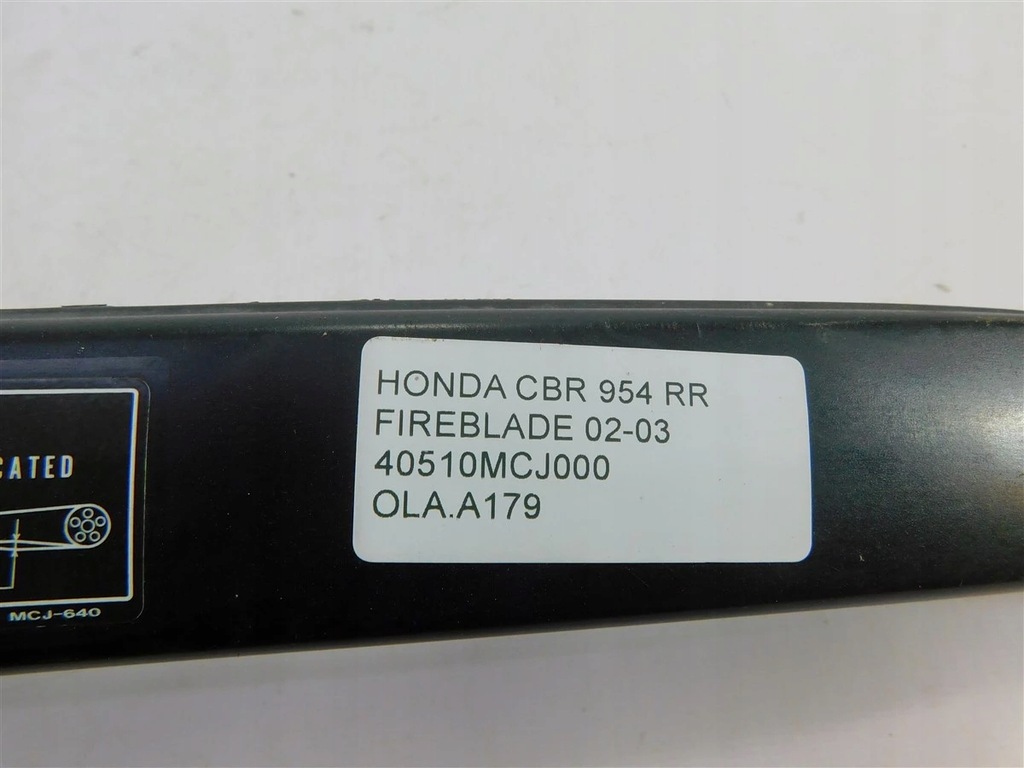 CAPAC LANT LANTUL HONDA CBR 954 RR FIREBLADE 02-03 40510MCJ000 Product image