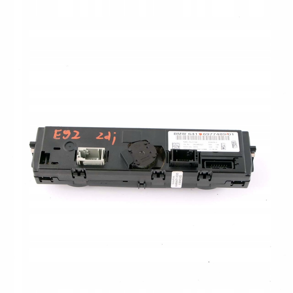 BMW E92 E93 Comutator panou de control aer conditionat 6977489 Product image