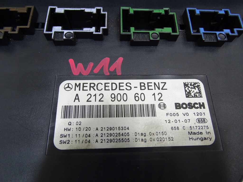 MODUL CONTROLLER SAM MERCEDES W 212 A2129006012 Product image